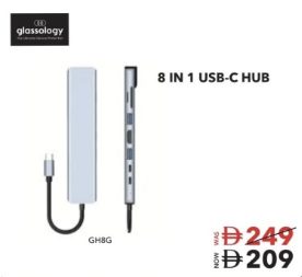 8 in 1 USB-C Hub