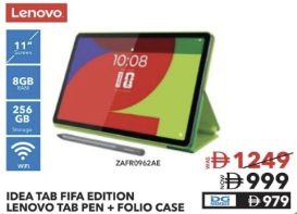Lenovo Idea Tab FIFA Edition Lenovo Tab Pen + Folio Case