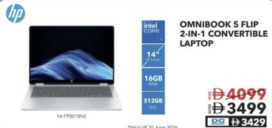 Omnibook 5 Flip Laptop 16GB RAM 512GB SSD (14-FP0018NE)