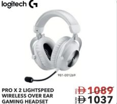 Logitech Pro X 2 Lightspeed Wireless Over Ear Gaming Headset