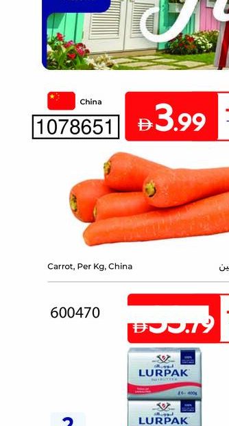 Carrot, Per Kg, China