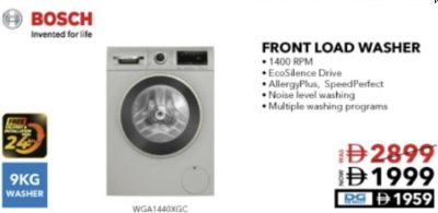 Bosch Front Load Washer WGA144X0GC 9KG