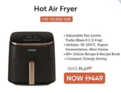 Cosori Turbotower Dual Air Fryer CAF-DC602-KAE