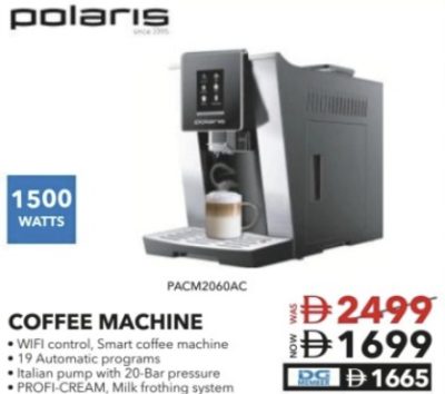 Polaris Coffee Machine PACM2060AC
