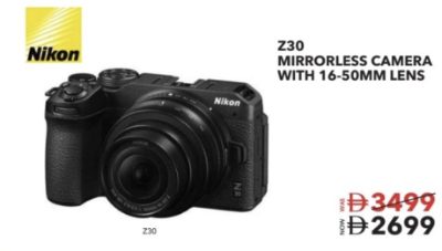 Nikon Z30 Mirrorless Camera with 16-50mm Lens