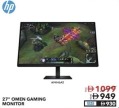 HP 27" OMEN Gaming Monitor 27H