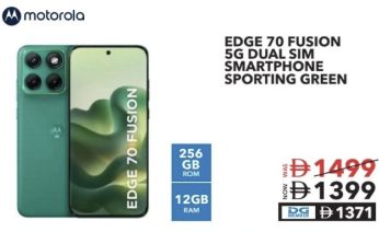 Motorola Edge 70 Fusion 5G Dual SIM Smartphone Sporting Green 256GB 12GB RAM
