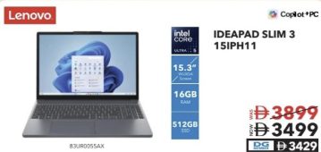 Lenovo Ideapad Slim 3 15IPH11 82JU00SSAX