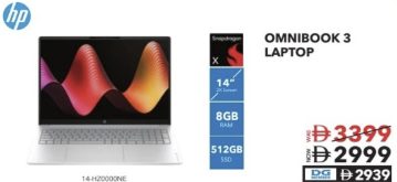 HP Omnibook 3 Laptop 16-GB0077NE