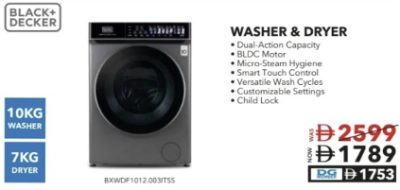 Black+decker Washer & Dryer BWD70D12-03MTS5