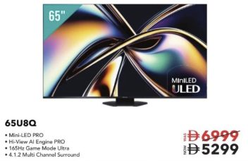 Hisense 65U8Q Mini-LED PRO