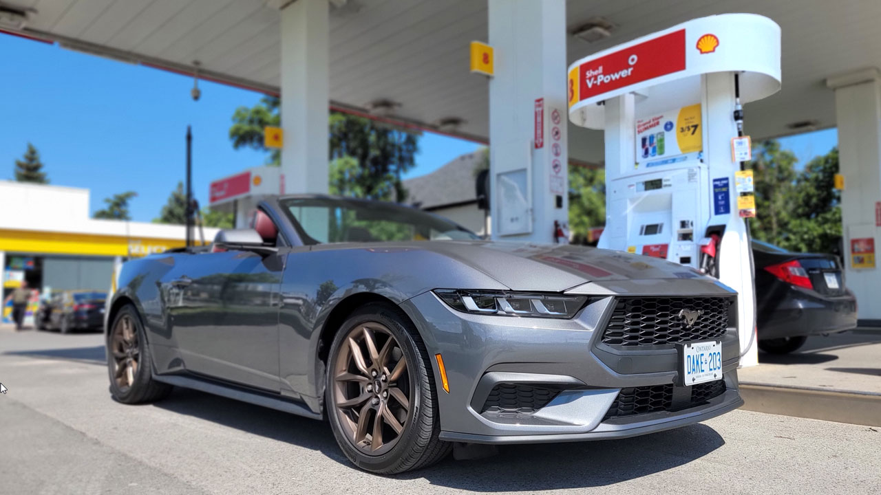 2025 Ford Mustang – Fuel Economy Review + Fill Up Costs