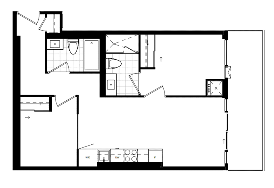 Yonge at Wellesley Station Condo Assignmet - 2 bed 2 bath photo 2
