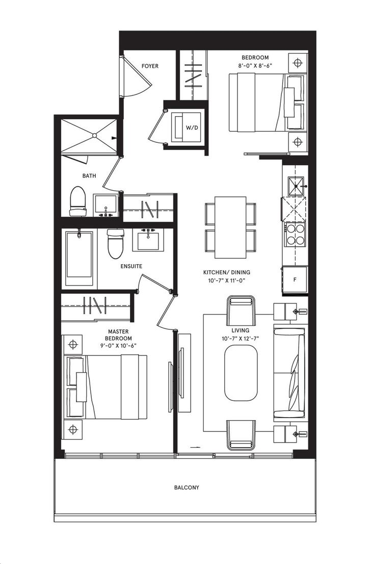 Exchange District Condo Assignment - 2 bed 2 bath photo 2