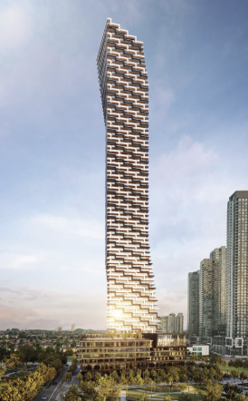 M City M3 Condo Assignment - 2 bed 2 bath by Rogers Real Estate Development Limited in Mississauga