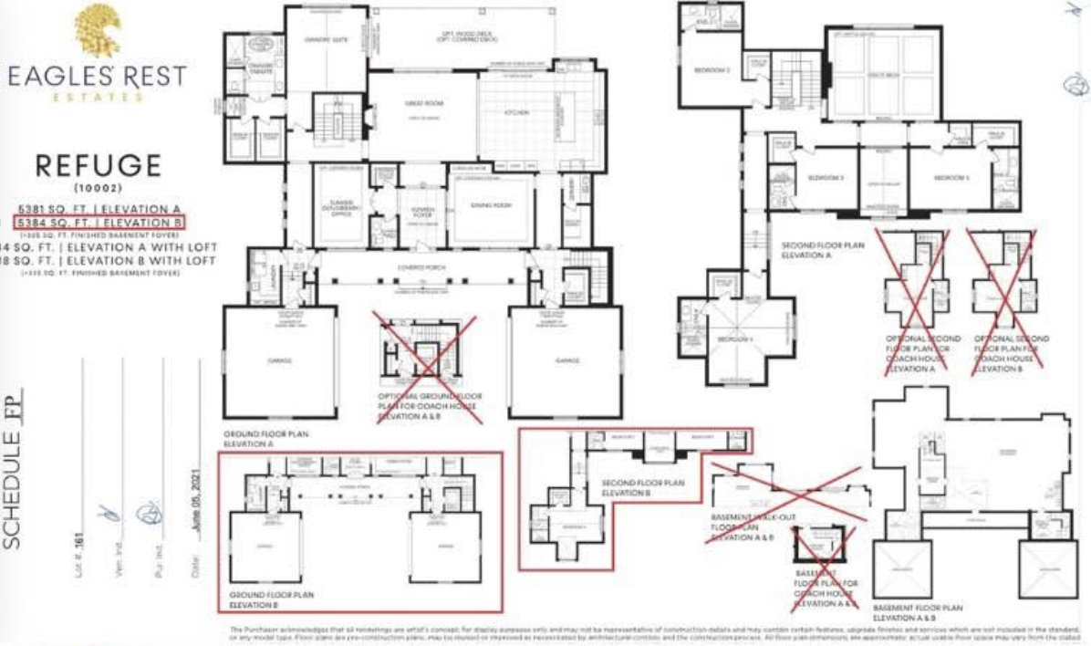 Eagles Rest Estates Detached Assignment - 5 bed 6 bath by Fernbrook Homes in ORO