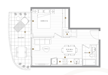 King's Landing Condo Assignment - 1 bed 1 bath photo 2