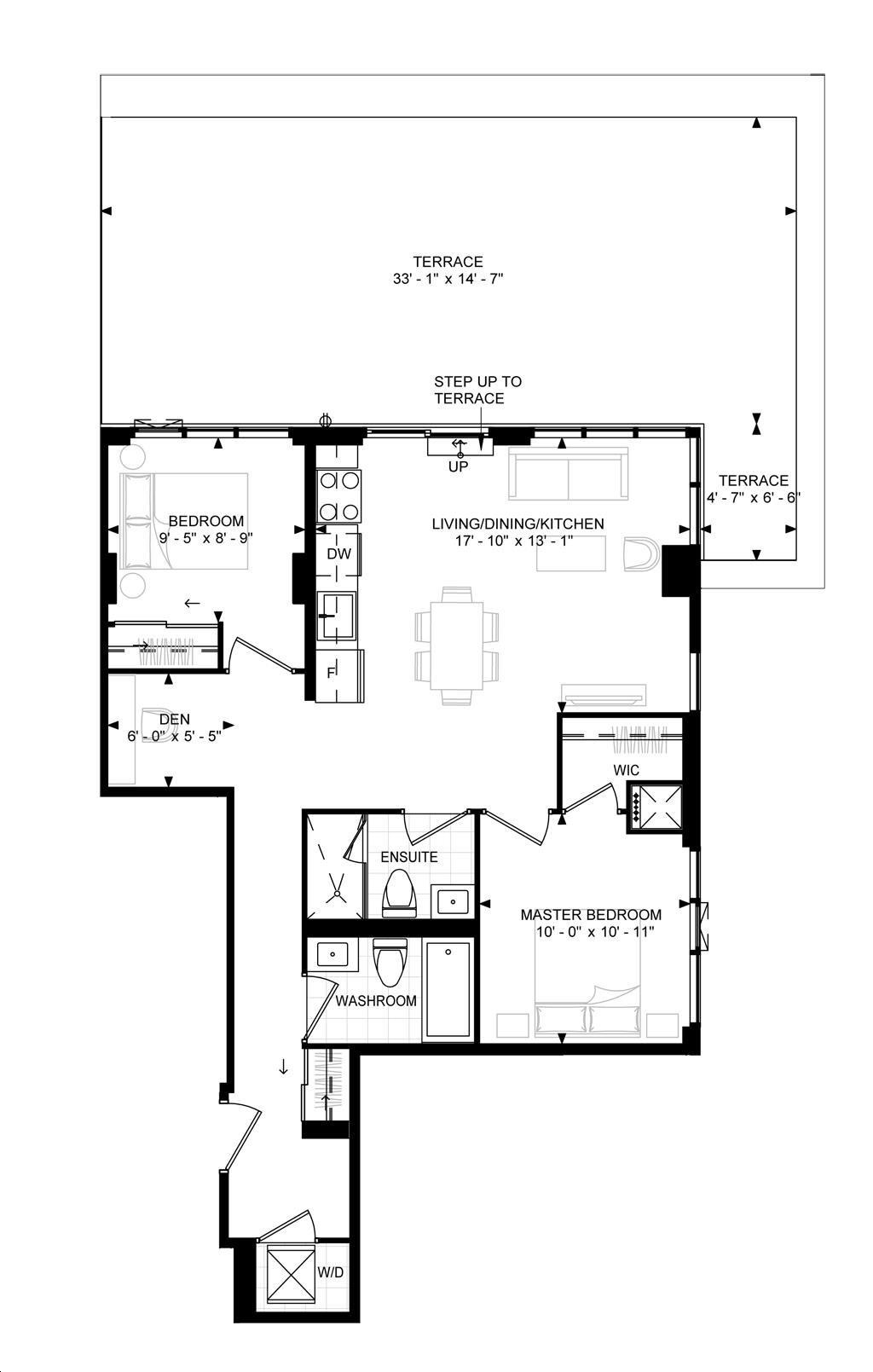 400 King West Condo Assignment - 2.5 bed 2 bath photo 2