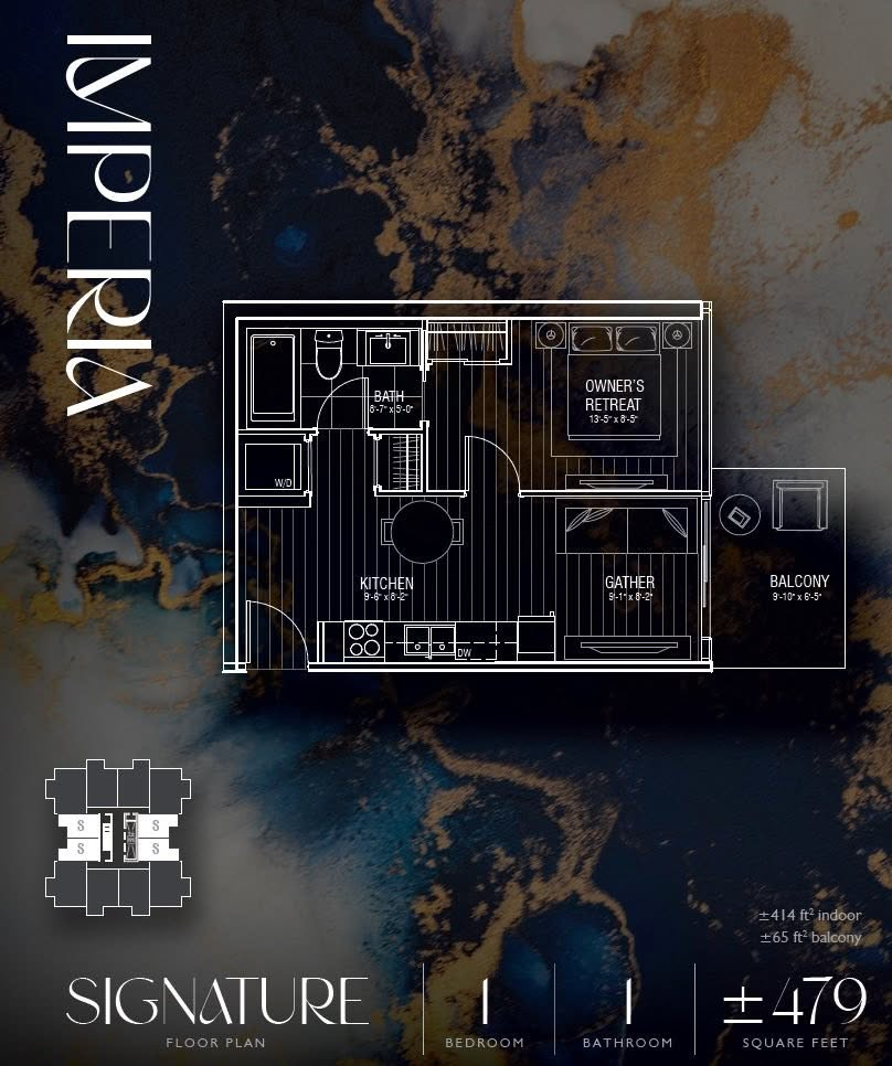 Imperia Condos Assignment Sale - 1bed 1 bath photo 2