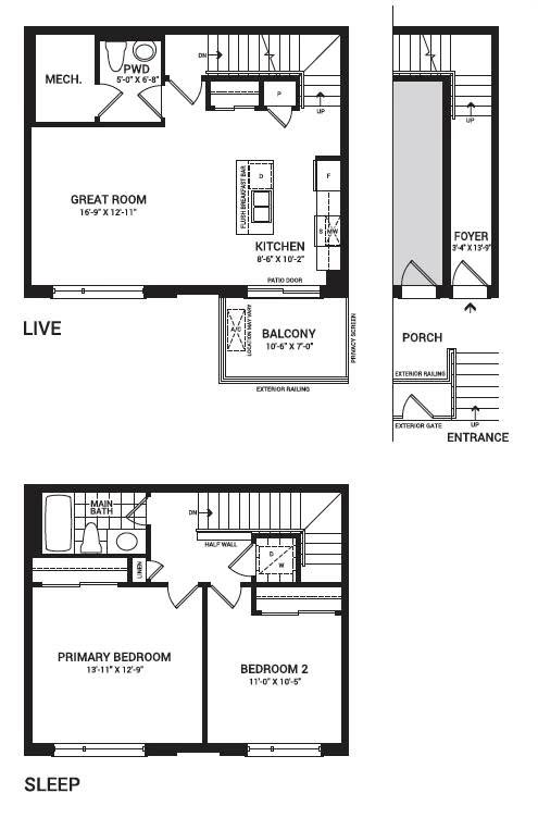 Anthem Barrhaven Townhouse Assignment Sale - 2 bed 1.5 bath photo 2