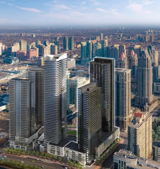 Stak36 Condominiums at Square One District Assignment - 2 bed 2 bath by Rogers Real Estate Development Limited in Mississauga