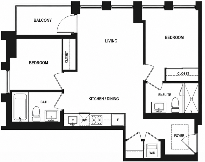 The Frederick Condos Assignment - 2 bed 2 bath photo 2